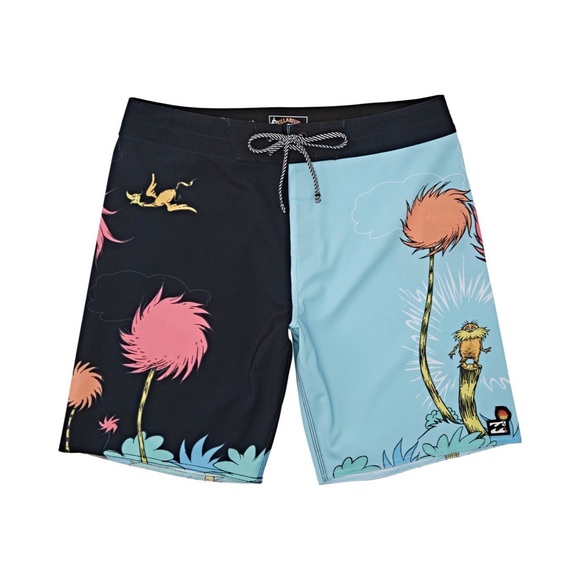 Billabong Other - Billabong Dr. Seuss Lorax Sundays Pro Boardshorts